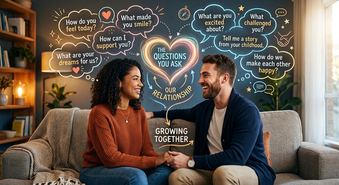 Why the Questions You Ask Your Partner Shape the Relationship You Have