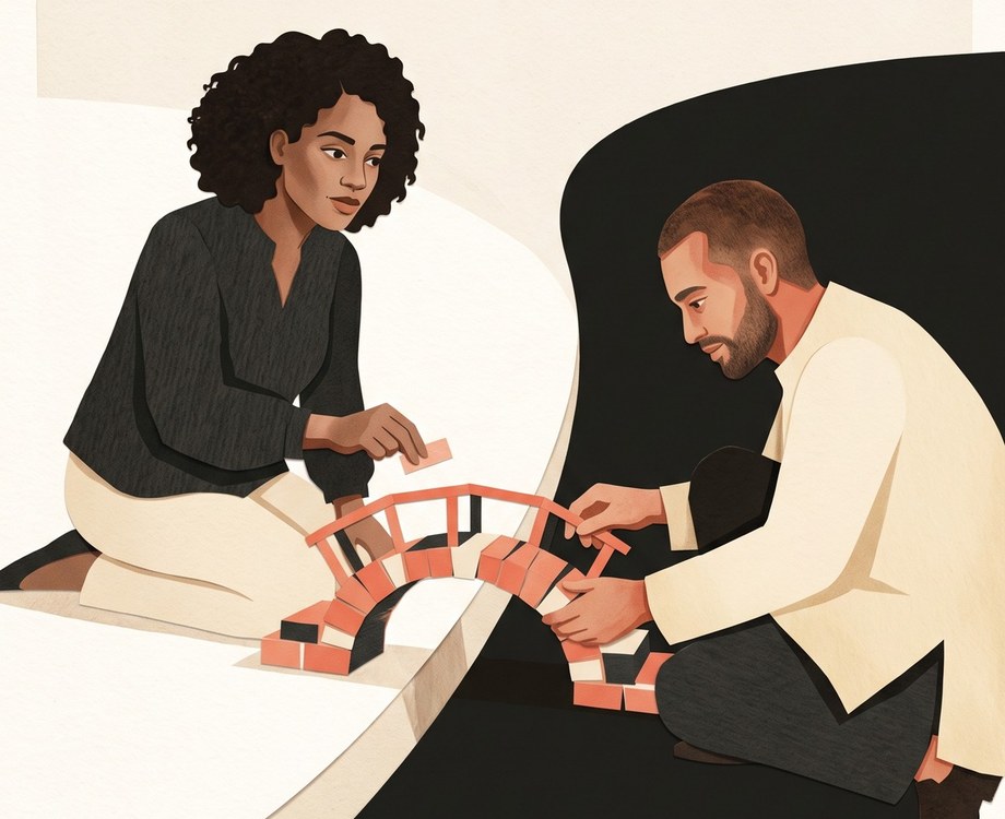 Editorial illustration for Relationships & Conflict